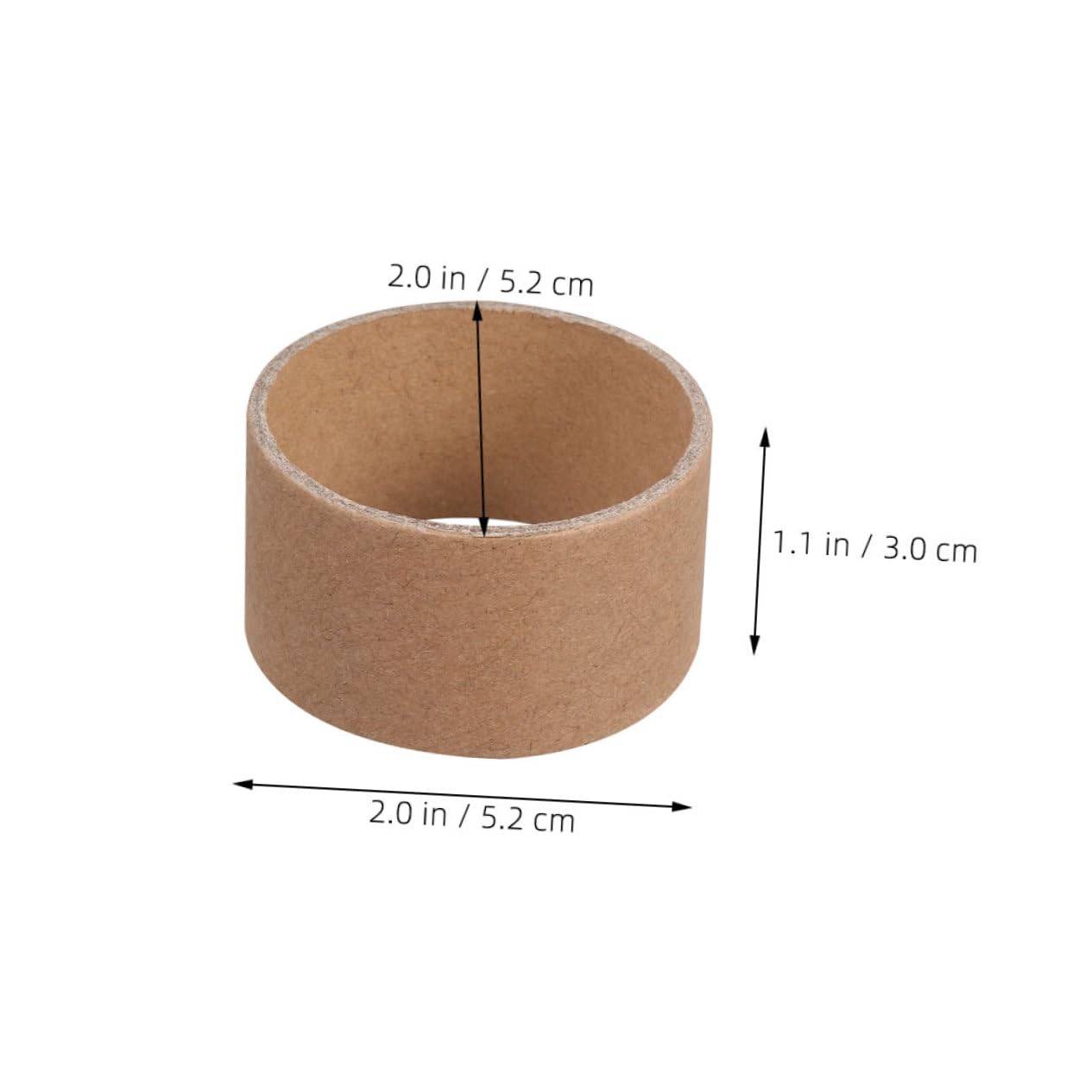 NUOBESTY 10pcs Cardboard Tubes for Crafts Durable Paperboard Rolls for DIY Projects for Creative Art Activities and Educational Fun Sturdy and Reliable Craft Supply