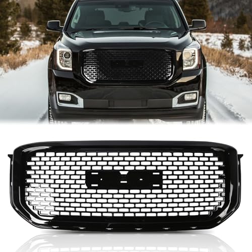 Front Upper Grille Grill Fit For 2015 2016 2017 2018 2019 2020 GM...