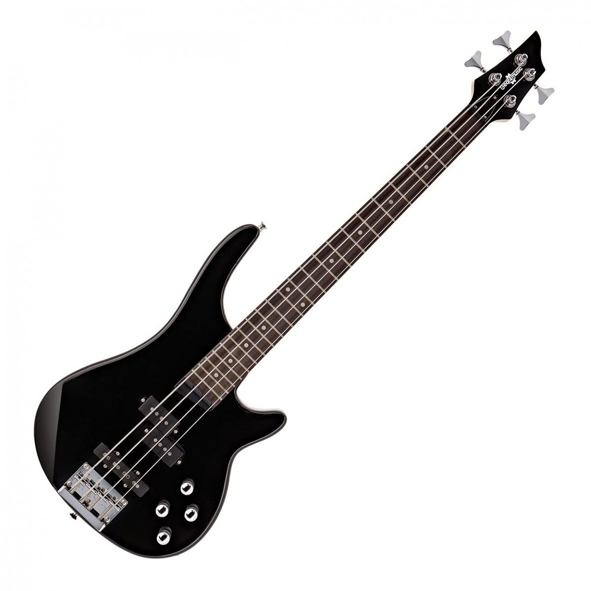 3/4 Größe Bassgitarre Chicago von Gear4music mit 15W Verstärker