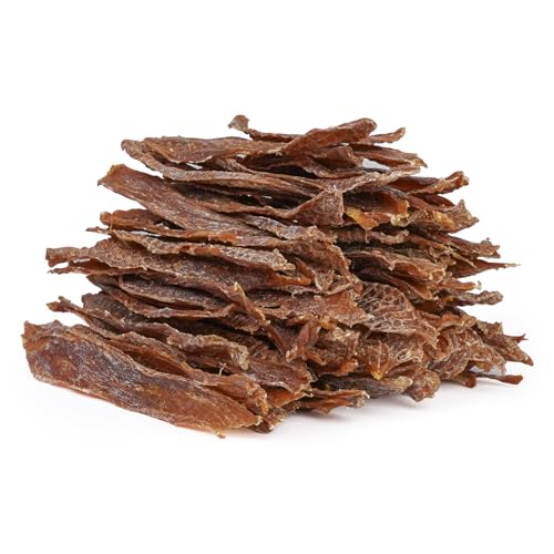 MON2SUN Dog Treats Duck Jerky, Single-Ingredient, Rawhide-Free, High Protein, Low Fat, Training Treats for Small to Large Dogs, 14.1 oz