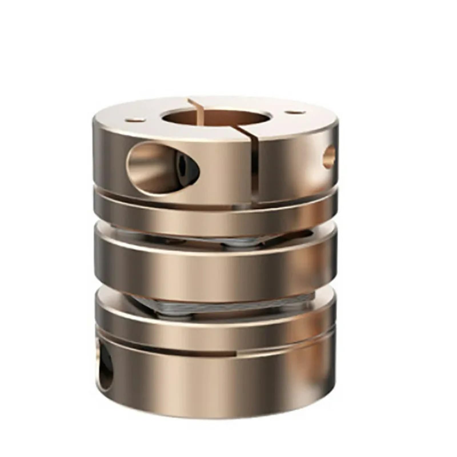 Accouplement flexible double diaphragme D26L35 trou de coupleur 4mm vers 8mm pour axe de moteur NC
