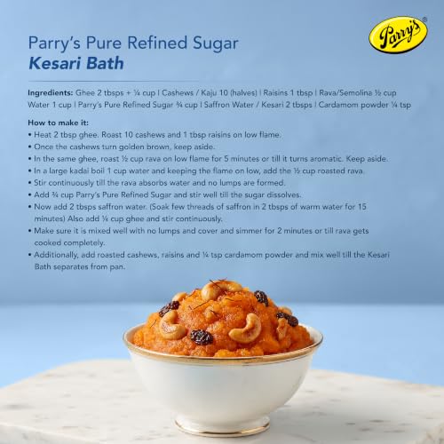 Image of Parry's Pure Refined Sugar, 1000 g