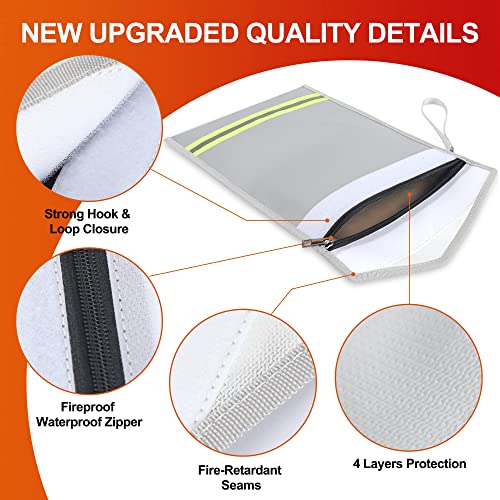 Borsa per documenti ignifuga impermeabile e