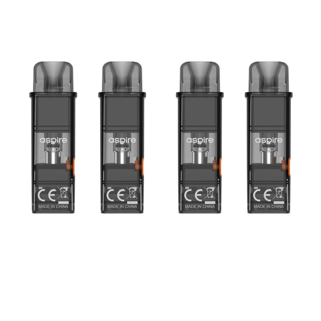 4 x Gotek X Pods 0.8ohm for Aspire gotek X Replacement Pods - No Nicotine (4 Pack 0.8ohm Small)