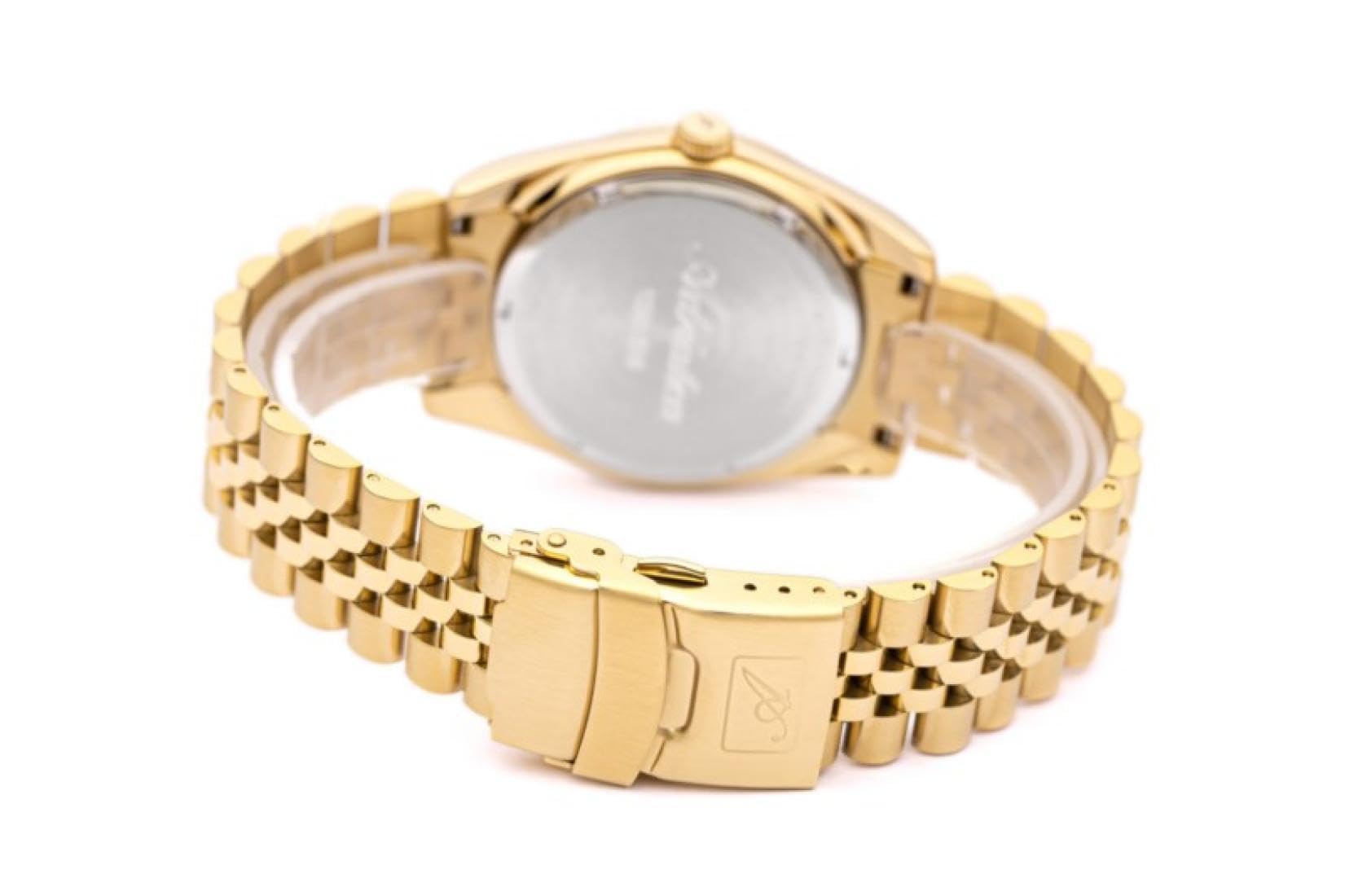 Mężczyźni Classic Analog Szwajcar kwarcowy Zegarek ADRIATICA Złoty kolor Wybierz A1299.1111Q