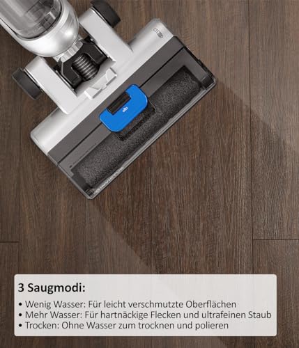 Genius Invictus WD7 Kabelloser Akku Nass- und Trockensauger Set
