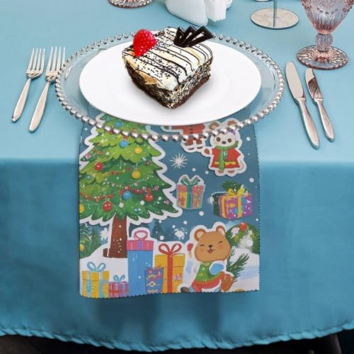 Servilletas de Tela Reutilizables Impresas 2 Piezas miniatura 4