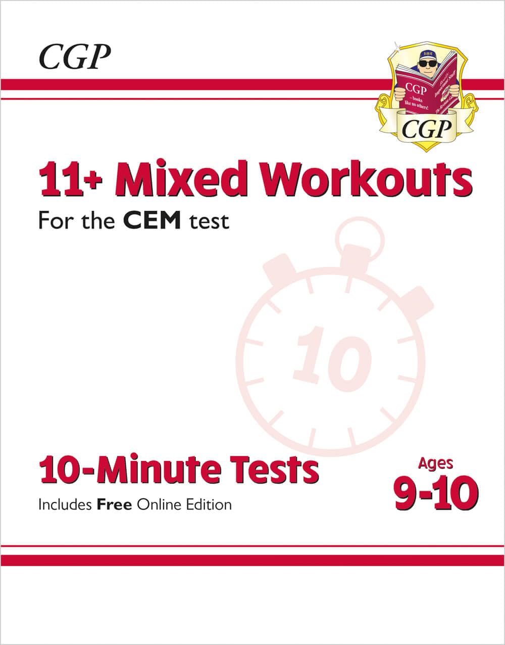 11+ CEM 10-Minute Tests: Mixed Workouts - Ages 9-10 (with Online Edition) (CGP CEM 11+ Ages 9-10)