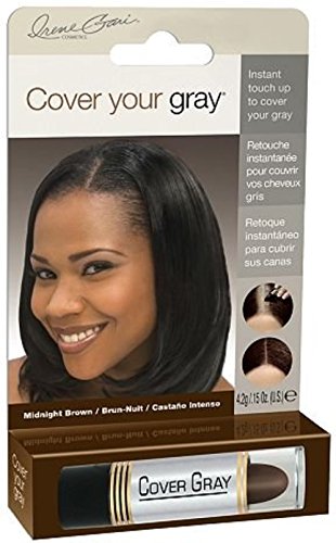 Cover Your Gray for Women Touch Up Stick Midnight Brown, 0.15 oz (Pack of 5)