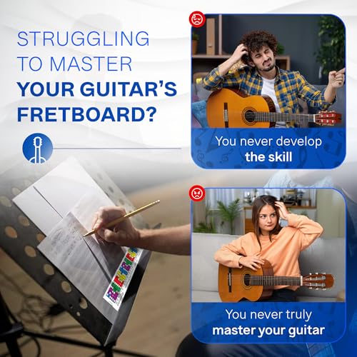 sliding rulers for guitar the original guitar scale chart for pentatonic diatonic amp modes perfect visual learning aid for all skill levels beginner to advanced players practice with ease