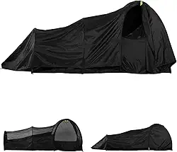 L RUNNZER Barraca para uma pessoa, barraca dobrável para 1 pessoa, capa ultraleve para acampamento, mochila e trekking com mosca de chuva, à prova de chuva e à prova d'água