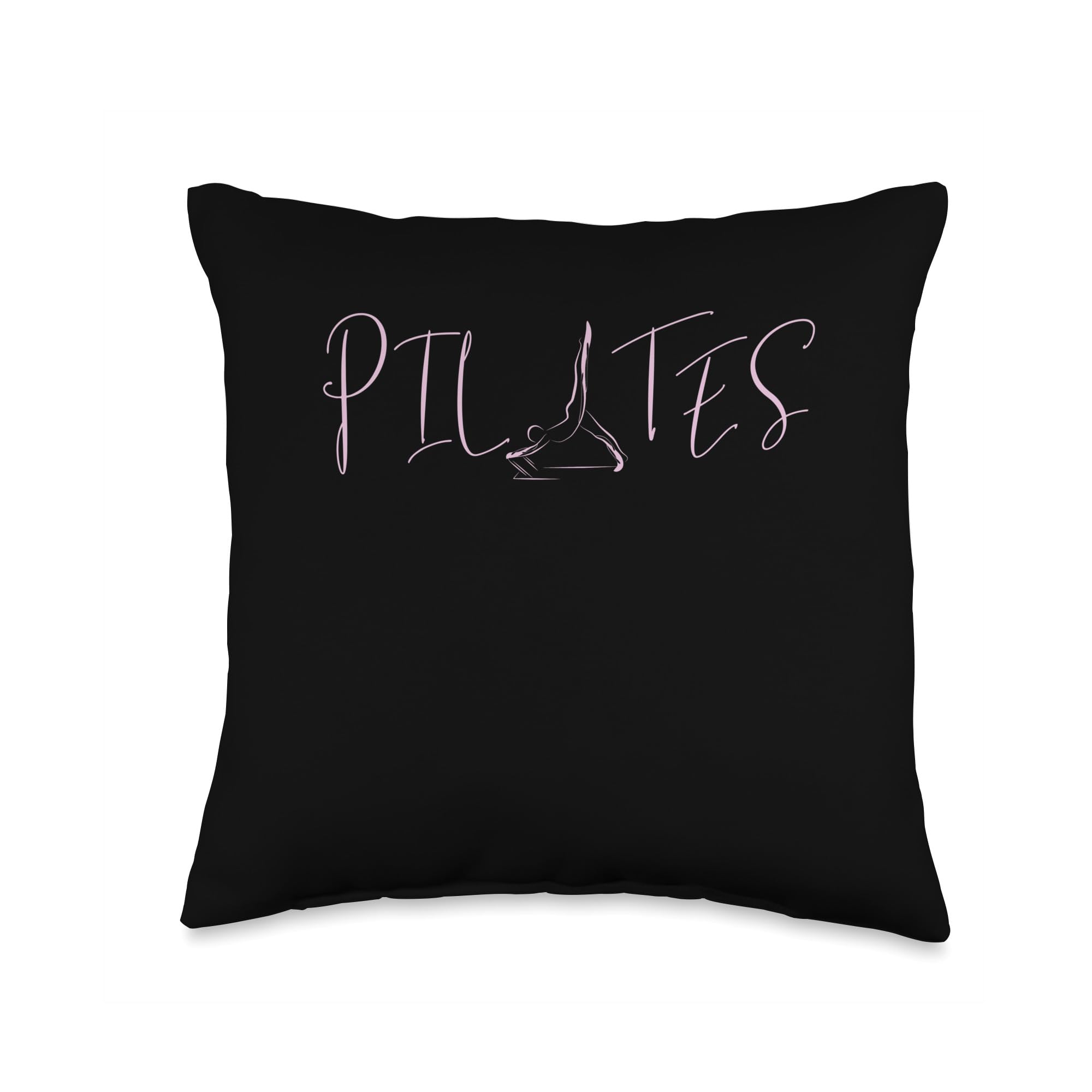 Pilates Reformer Pilates Reformed Pink Throw Pillow