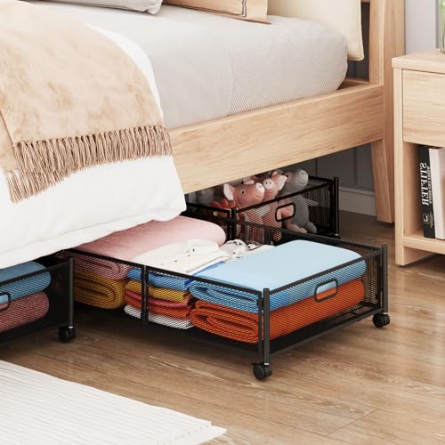 Gawerk Under Bed Storage With Wheels thumb #6