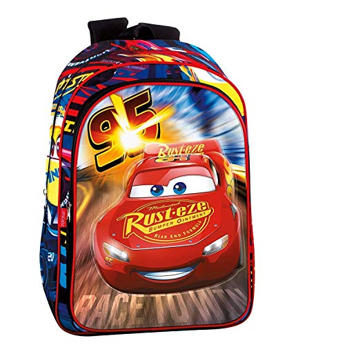 Cars Mochila Grande Adaptable a Carro