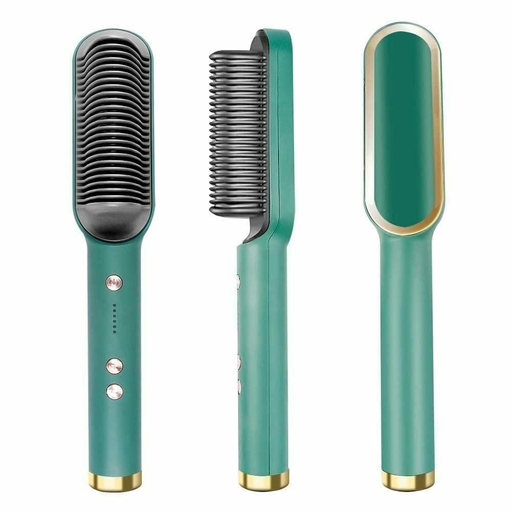 Lecherous Hair Straightener Comb for Women & Men, Hair Styler, Straightener Machine Brush Hair Straightener Comb for Women & Men, Hair Styler, Straightener Machine Brush (Multicolour)-image-45