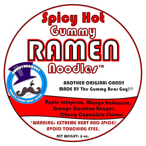 Spicy Hot Gummy Ramen Noodles miniatura 2