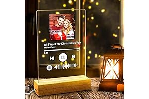 Personalized Spotify Acrylic Night Light Photo Plaque