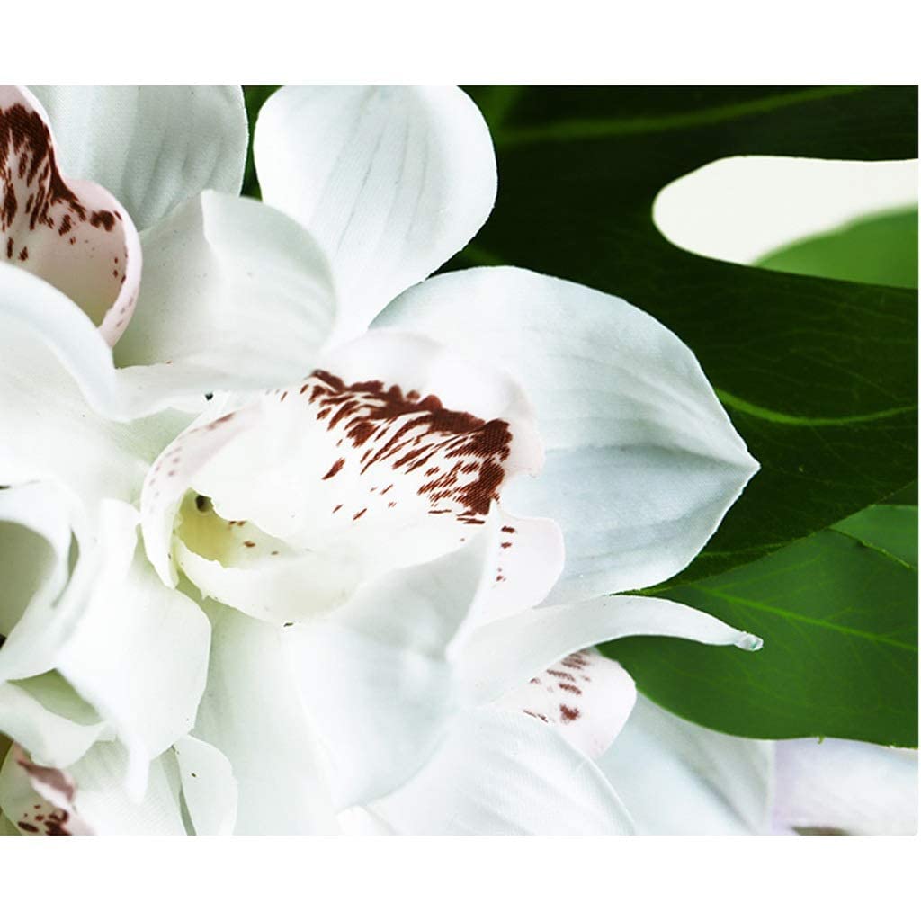 Set di Fiori Artificiali, Set di Fiori Simulati Moderni e semplici per Soggiorno, Camera da Letto, casa, Decorazione con Fiori Finti, Decorazione per tavoli da