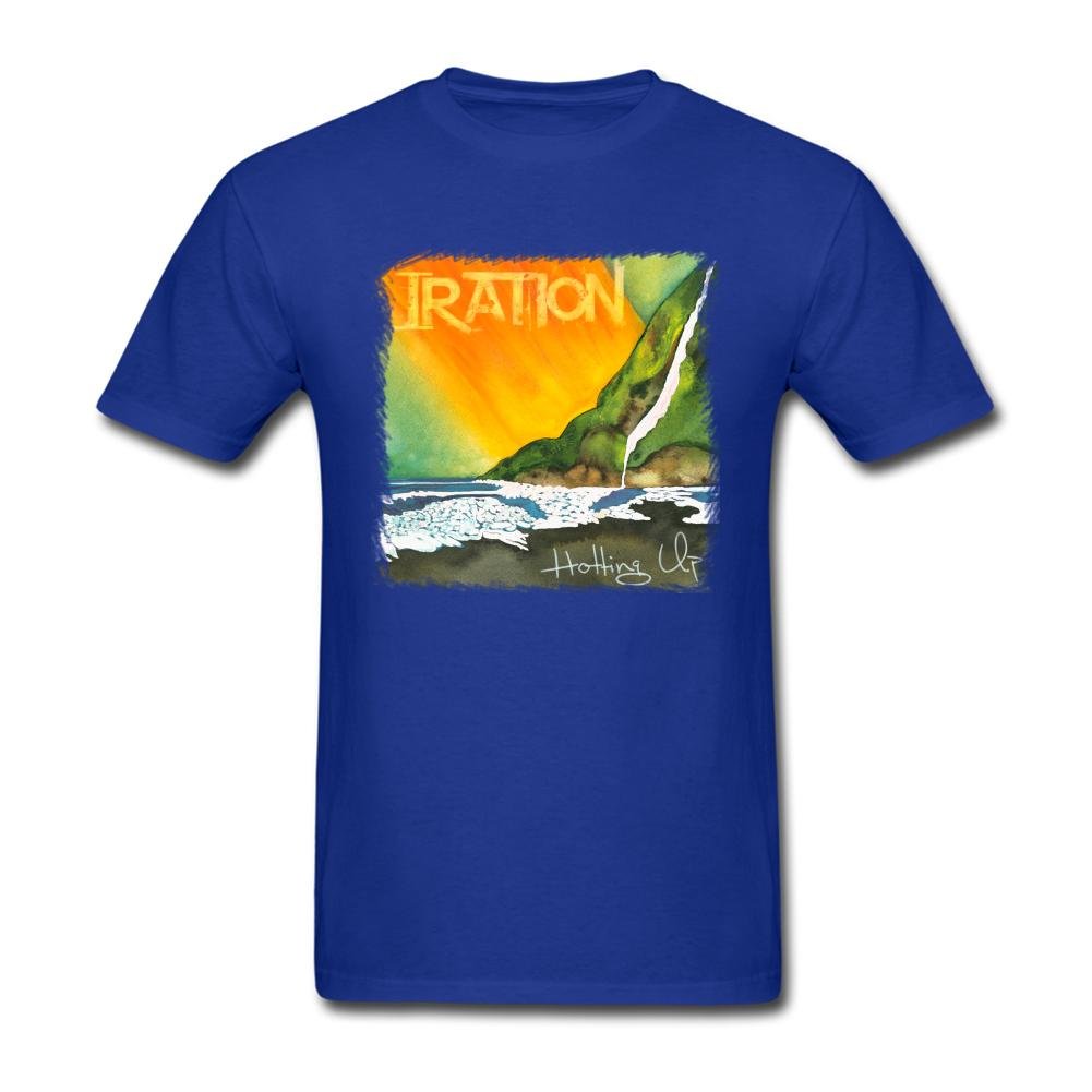 TYMLLER Men's Iration Hotting Up T-shirt Size XL Royal Blue