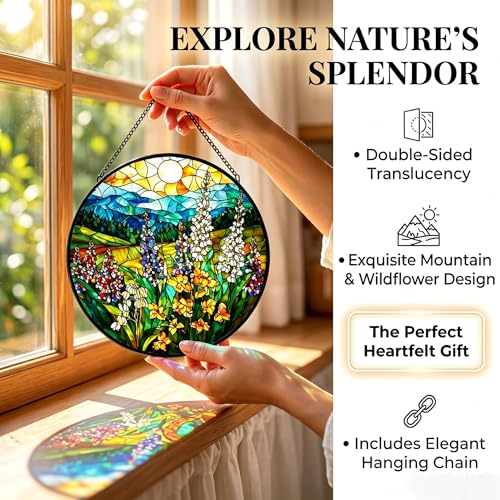 Stained Glass Window Hanging Suncatcher - image 4