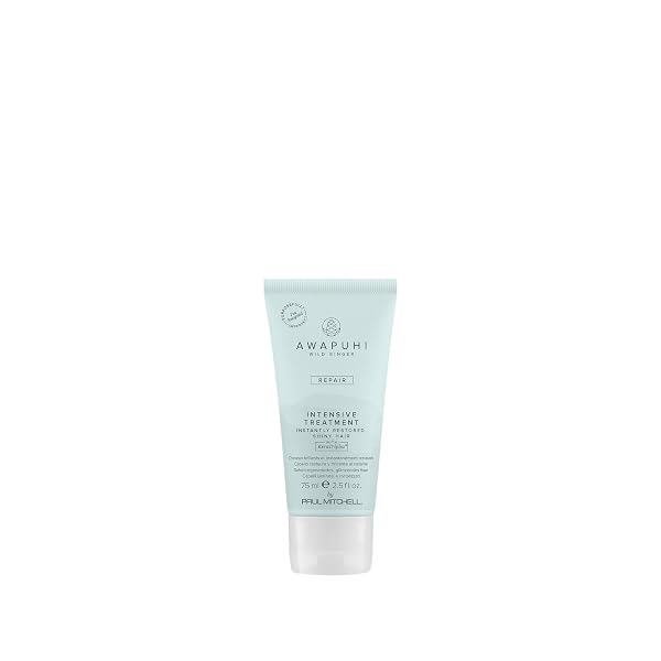 Awapuhi Wild Ginger by Paul Mitchell Intensive Treatment, Rebuilds + Repairs, For Dry, Damaged + Color-Treated Hair