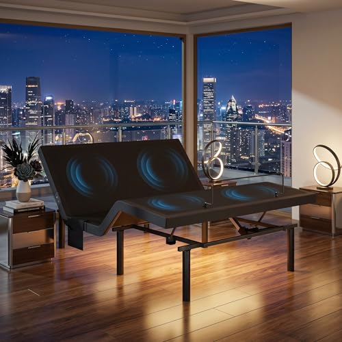 Marsail Queen Adjustable Bed with Massage