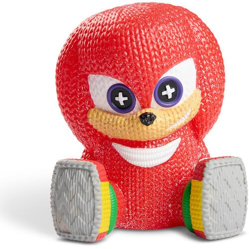 Knuckles #299 Glitter Sonic Figura de acción Handmade By Robots