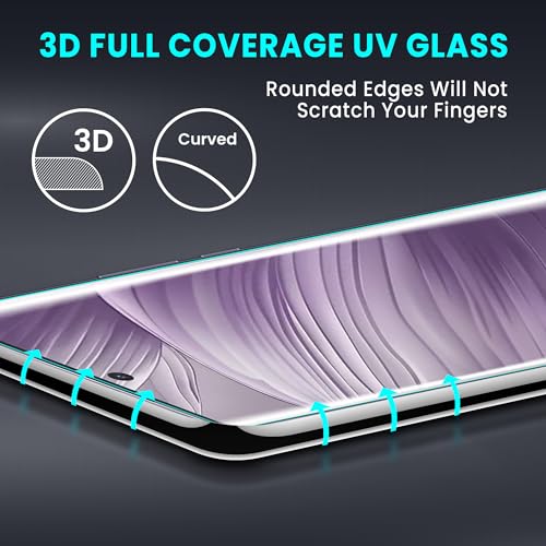 Image of FIRST MART Military Grade UV Tempered Glass for Vivo V40, Vivo V40 Pro and V40e 5G with Edge to Edge Full Screen Coverage, Cable Protector and Easy Installation kit