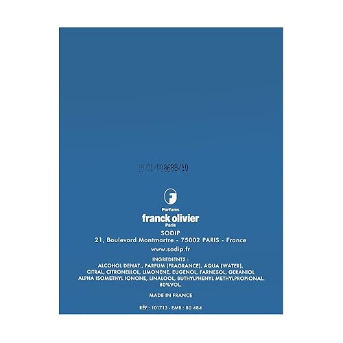 Miniatura 2 de Franck Olivier Eau de Toilette Spray para hombre, Blue Touch, 3.4 onzas