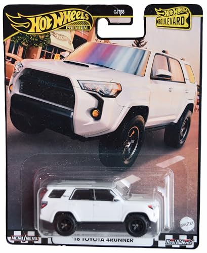 Hot Wheels '18 Toyota 4Runner, Boulevard Blanco miniatura 1