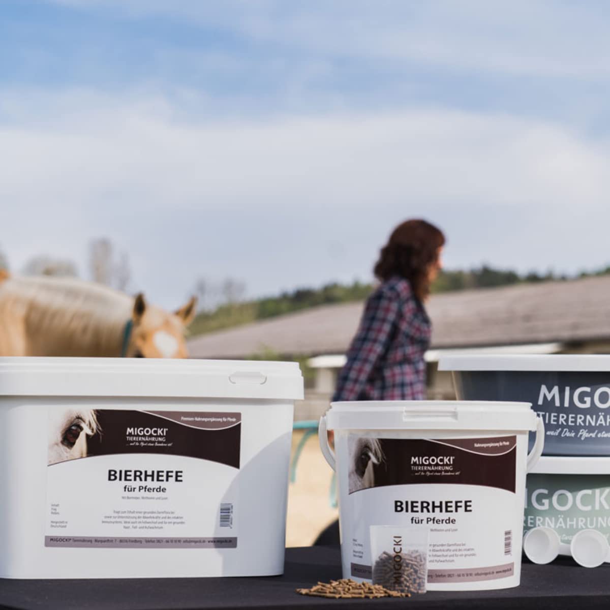 MIGOCKI BIERHEFE für Pferde Ergänzungsfuttermittel 3,5 kg