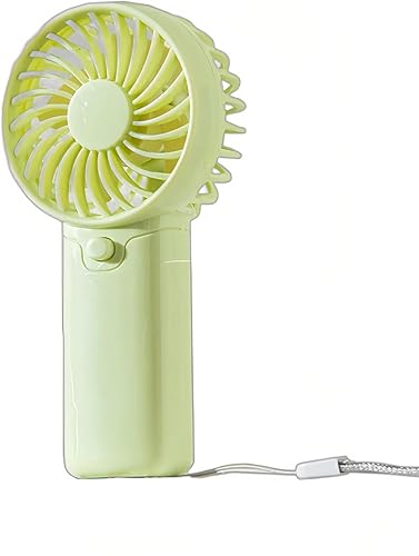 Ventilador de mano, mini ventilador de escritorio portátil, ventilador personal ligero para exteriores, viajes, oficina, camping, no necesita carga,