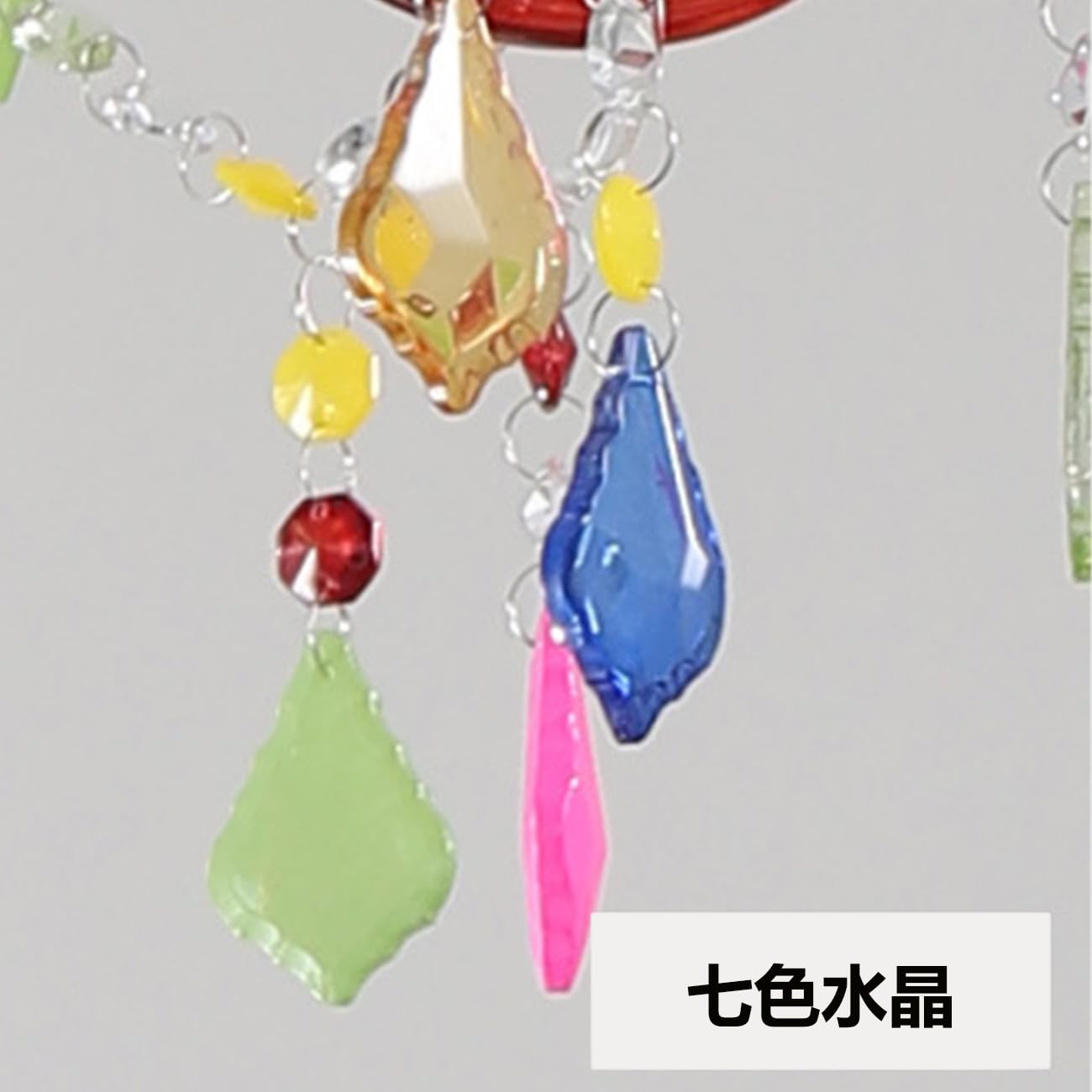 Amazon.co.jp : シャンデリア カラフルシャンデリア メルヘン風七色 6