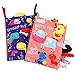 BelleStyle Bambino Libro Stoffa, Gioco per Bambini Giocattoli, 2PCS Quiet Book con Code di Animali, Cognition Libro Neonati Stoffa Morbida di Giocattoli Educativi Precoce per lo Sviluppo Intellettuale