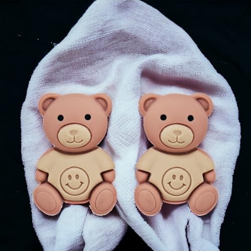 Image of Lucky Jewellery Designer Trendy Teddy And Rabbit Design Earring Stylish Teddy Bear Stud Earing | Cute Cartoon Earrings For Girls & Women (CHEP-TEDDY-PARENT)