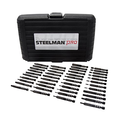 Steelman Pro 90748 Impact Grade Tamper Proof Bit Driver Set cover