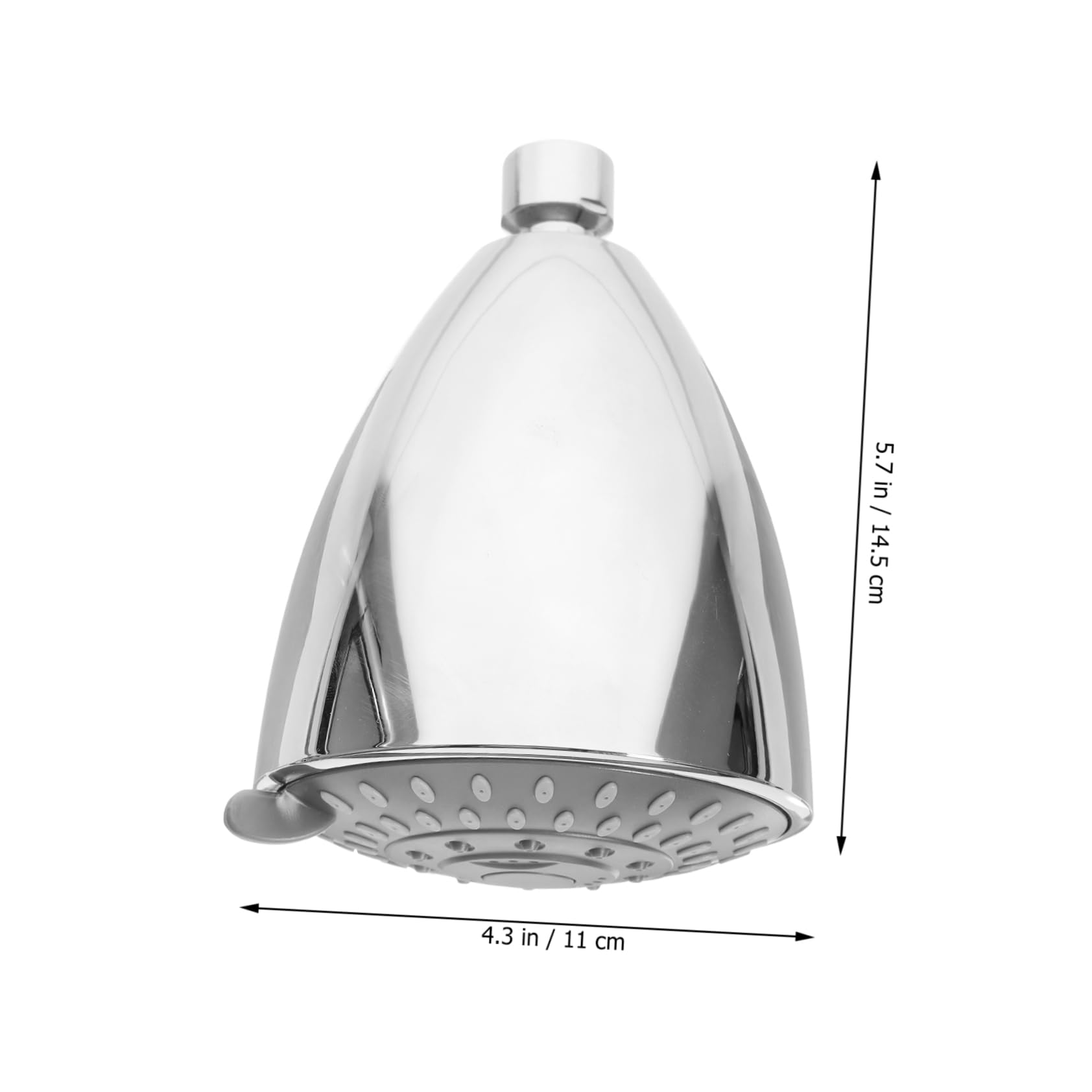 Garneck Addolcitore per Acqua Dura in Materiale ABS con Doccia Filtrata Filtro per Acqua da 6 Pollici Filtro per Acqua A 15 Stadi