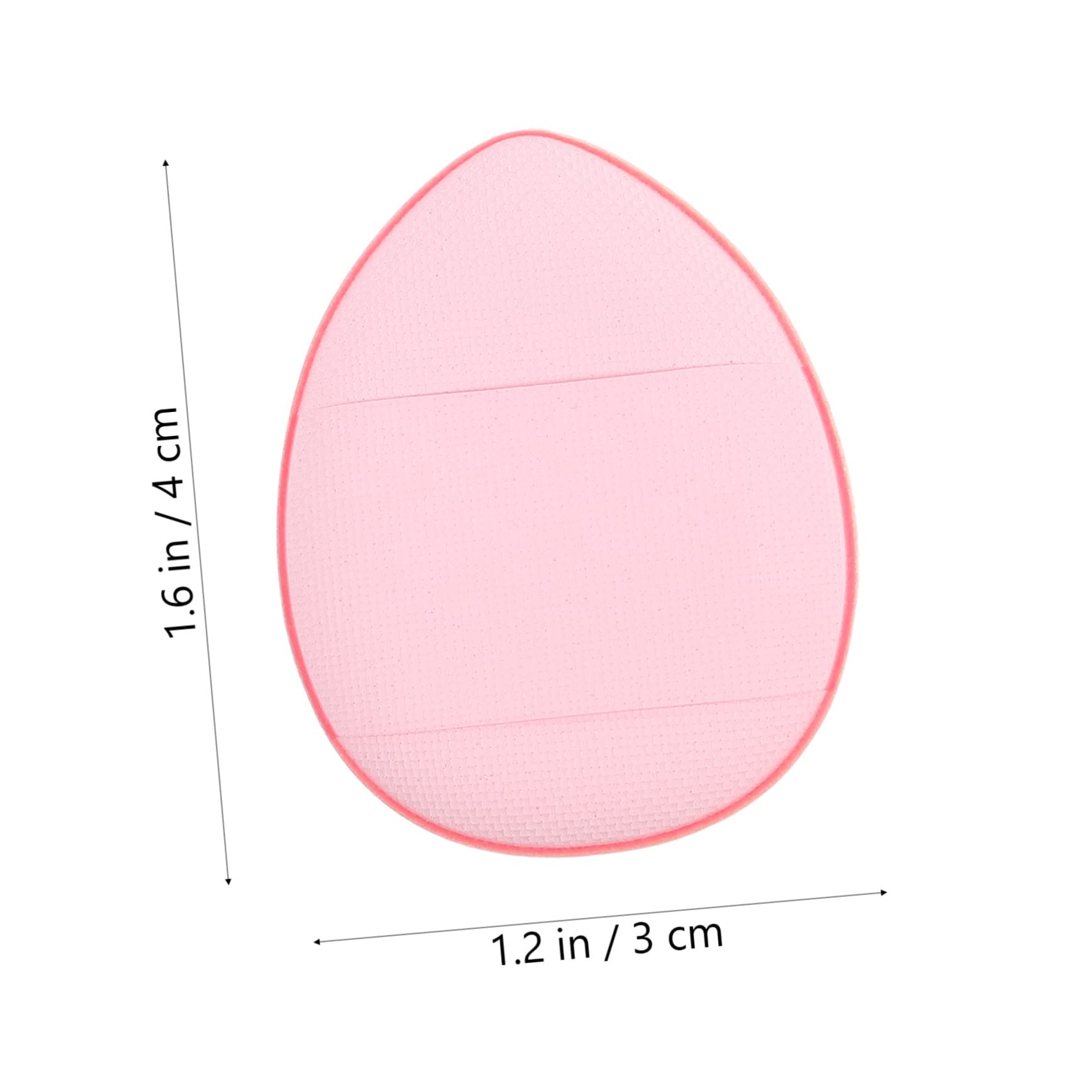 FRCOLOR 60pezzi Mini Spugne Per Trucco Puff Per Polvere Fissante Applicatore Per Viso Con Manico Per Uso Secco e Facile Trasporto