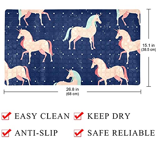 Tapis de bain antidérapant à ventouses et drainage efficace - 5