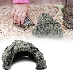 FTVOGUE – Pietra forata per acquari, terrari, adatta riprodurre l’habitat dei pesci, delle tartarughe e di altri rettili 01
