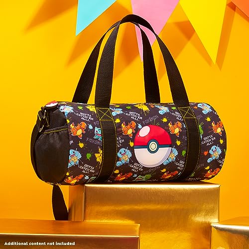 Pokemon Duffel Bag for Kids Boys Anime Pikachu Carryall Duffle Bag with Adjustable Strap for Travel Sports Gear Equipment Organizer Gifts for Kids2