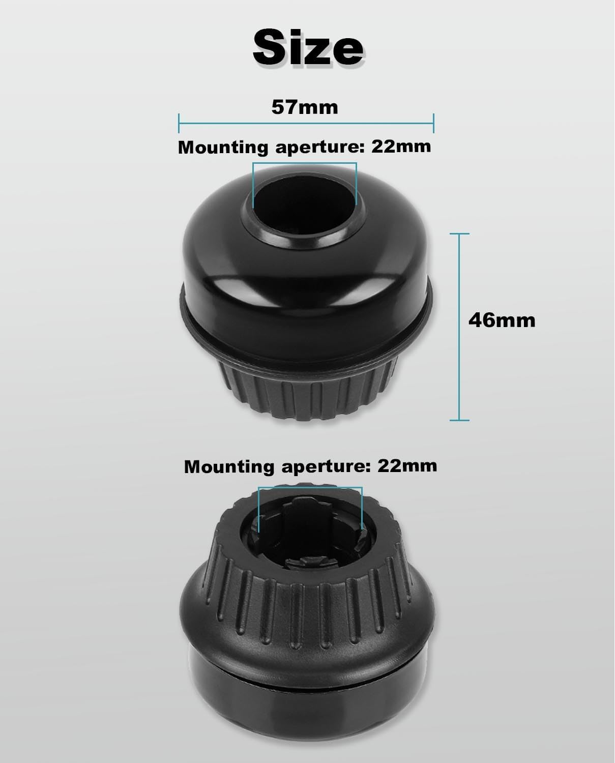 Scooter Bell Compatible for Ninebot Max G30P/ G30LP/ G30D Electric Scooter Replacement Parts, Bike Rotary Horn, Handlebar Alarm Ring Scooter Accessory Loud Sound