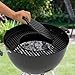 onlyfire Kompletter Gusseisen-Grillrost System Sear Grate für Weber 57 Kugelgrill