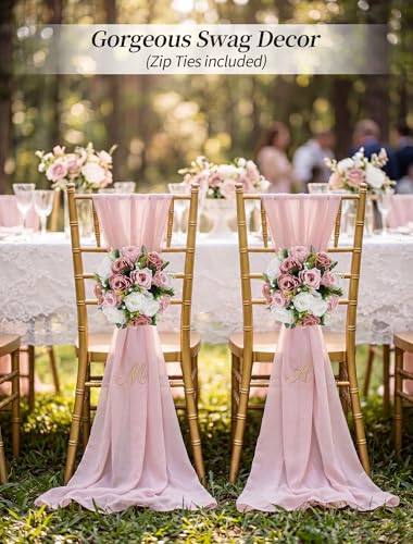 BLOSMON Fake Flower Wedding Decorations: 10 Pcs Dusty Pink Rose Flower Balls Table Centerpiece Decor - Artificial Silk Floral Bouquet Arrangement for Birthday Party Baby Shower Hom image 4