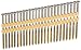 Hitachi 20110S Hitachi 20110S 3-in X .131 Bright Smooth Shank Plastic Collated Nails,