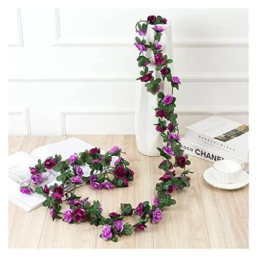 Arche de mariage fleurie avec guirlande de roses pour decoration maison