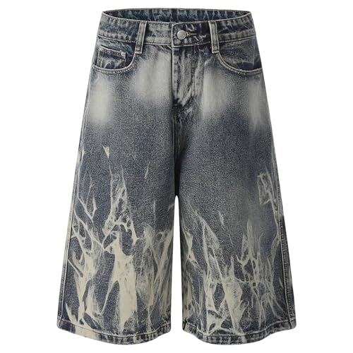 Jorts baggy homme jean ample sous le genou idéal pour bouger librement