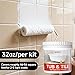 Tub Paint, Tub and Tile Refinishing Kit 32oz with Tools, Tile Refinishing Kit White Bathtub Paint Water Based &Low Odor, Easy to Use Sink for Bathroom Kitchen, Semi-Gloss White