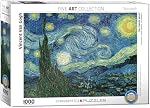 Eurographics 6000-1204 Nuit étoilée par Vincent Van Gogh 1000-Piece Puzzle