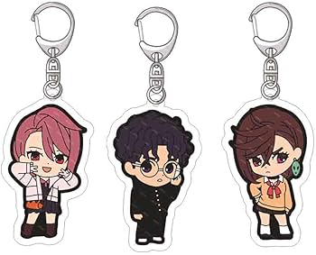 Amazon.co.jp: ダンダダン キーホルダー グッズ 3枚セット おもしろ も